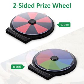 10-INCH Double Sided Prize Wheel