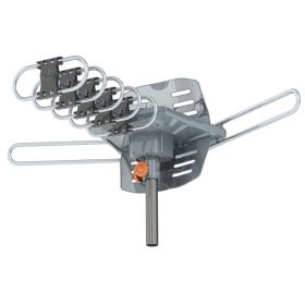 TA-102M Portable 360 Degree Rotation UV Dual Segment 28-36dB Outdoor Antenna Without Bracket (Option: Outdoor antennas)