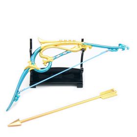 Genshin Impact Anime Sword Model Weapon Set Toy Tartaglia Ganyu Venti Klee ZhongLi Diluc Xiao AlloyKeychain Collection Keychain (Color: 23-17cm)
