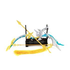 Genshin Impact Anime Sword Model Weapon Set Toy Tartaglia Ganyu Venti Klee ZhongLi Diluc Xiao AlloyKeychain Collection Keychain (Color: 36-22cm)