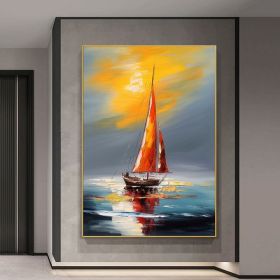 Hand Painted Oil Painting Abstract Portrait Wall Art Hand painted-Man Knife Oil Paintings On Canvas-Hand Made-For Home Decoration (Style: 01, size: 150X220cm)